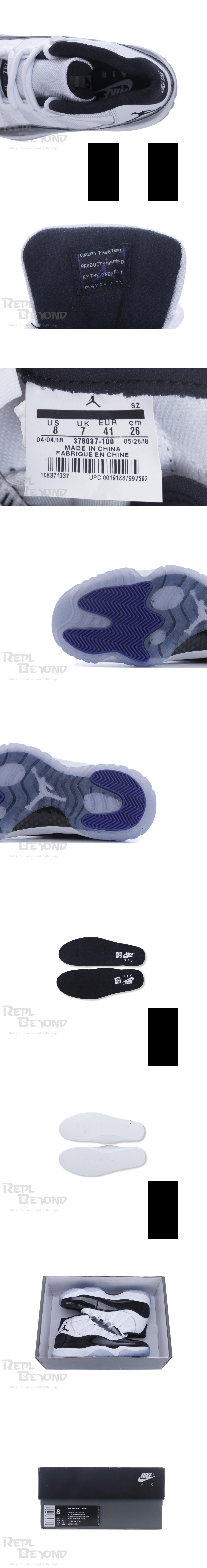 [AIR JORDAN] 정품급 에어조던11 콩코드 미드 378037-100 남녀공용