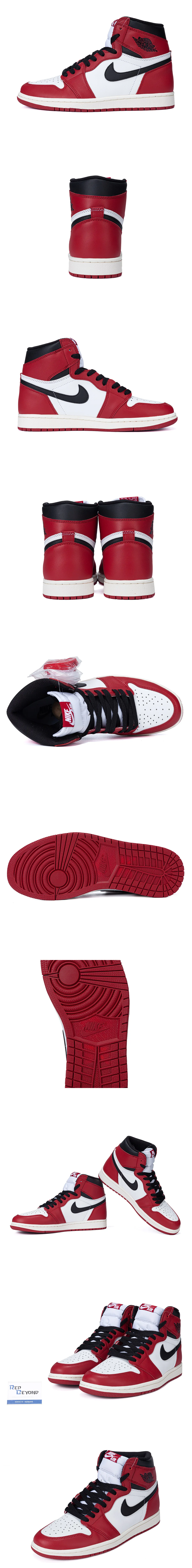 [AIR JORDAN] 에어조던1 OG 하이 시카고 555088-101 (D9)