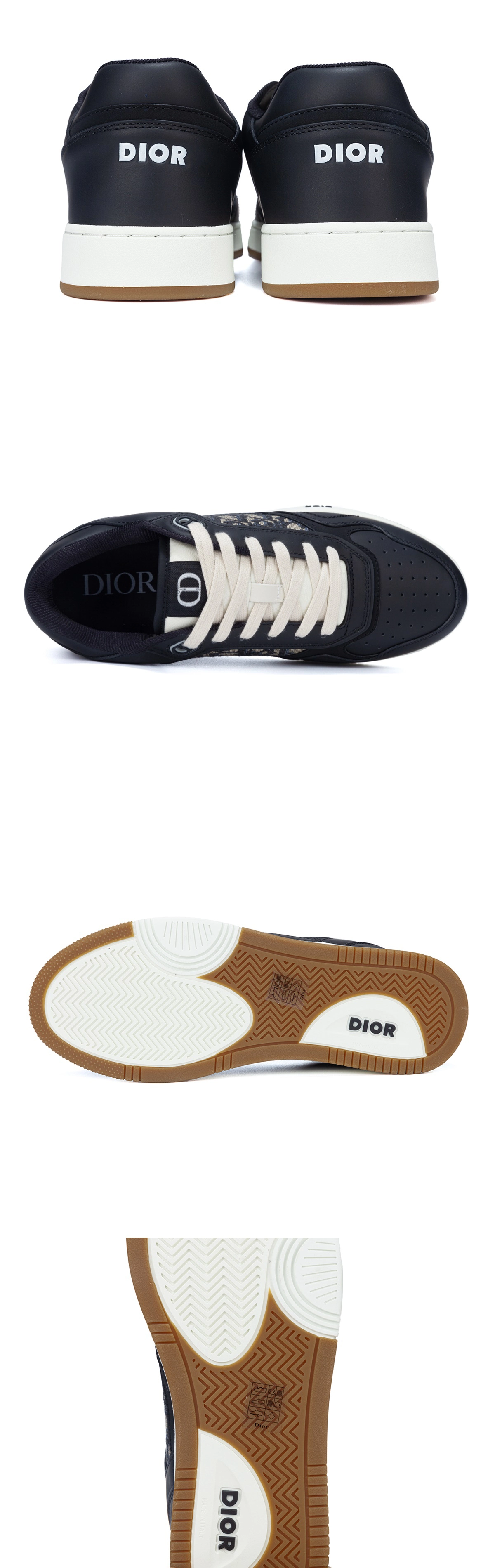 [DIOR] 21SS 디올 B27 로우탑 스니커즈 블랙 (FO)