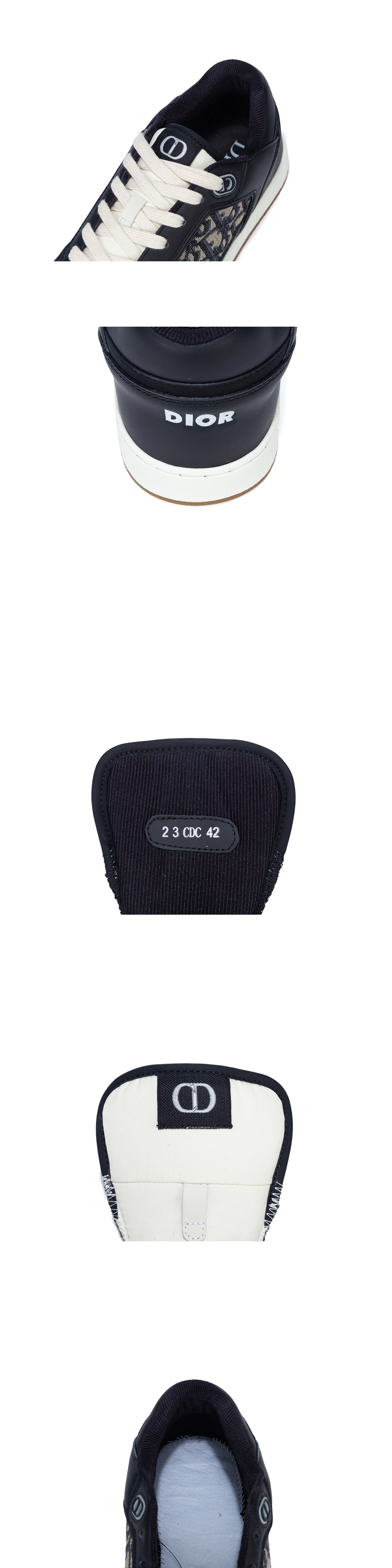 [DIOR] 21SS 디올 B27 로우탑 스니커즈 블랙 (FO)