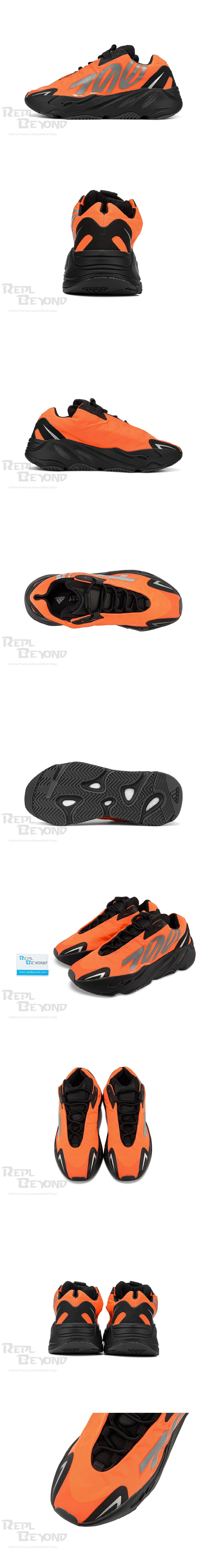 [ADIDAS] 아디다스 X 카니예웨스트 이지부스트 700 MNVN 오렌지 FV3258 (D9/G5)