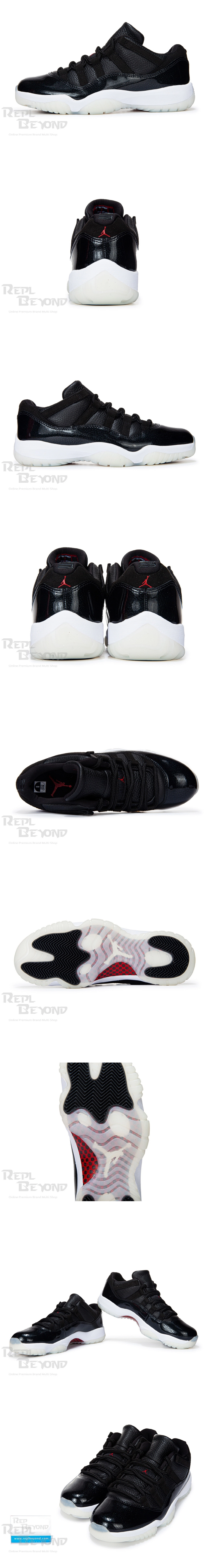 [AIR JORDAN] 정품급 에어조던11 레트로 로우 72-10 AV2187-001 남성용 (H12)