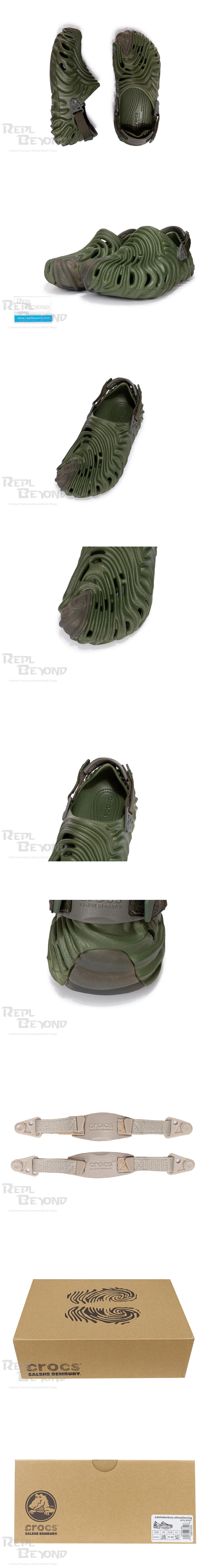[CROCS] 크록스 x 살레헤 벰버리 폴렉스 클로그 큐컴버 207393-309
