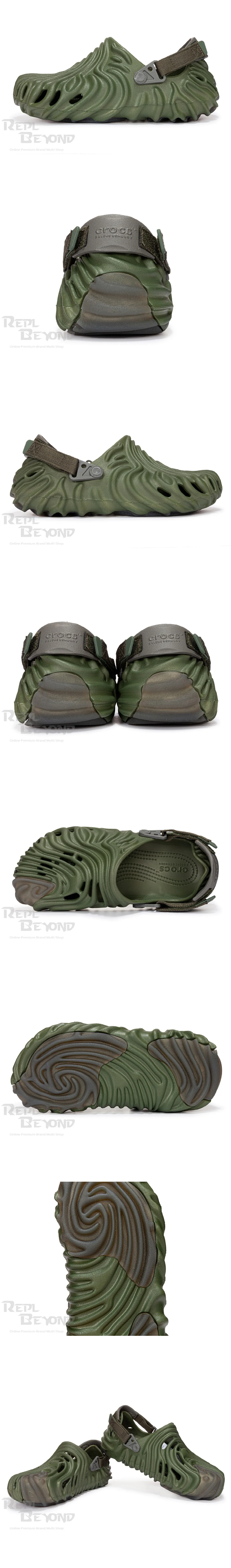 [CROCS] 크록스 x 살레헤 벰버리 폴렉스 클로그 큐컴버 207393-309
