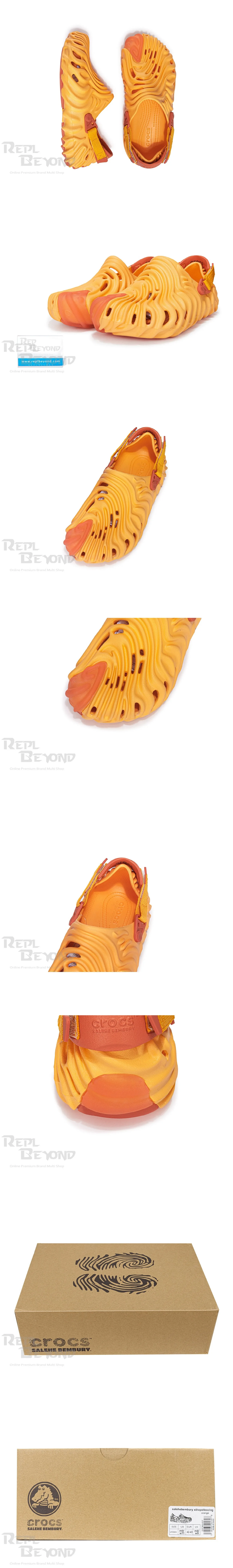 [CROCS] 크록스 x 살레헤 벰버리 폴렉스 클로그 오렌지 207393-837