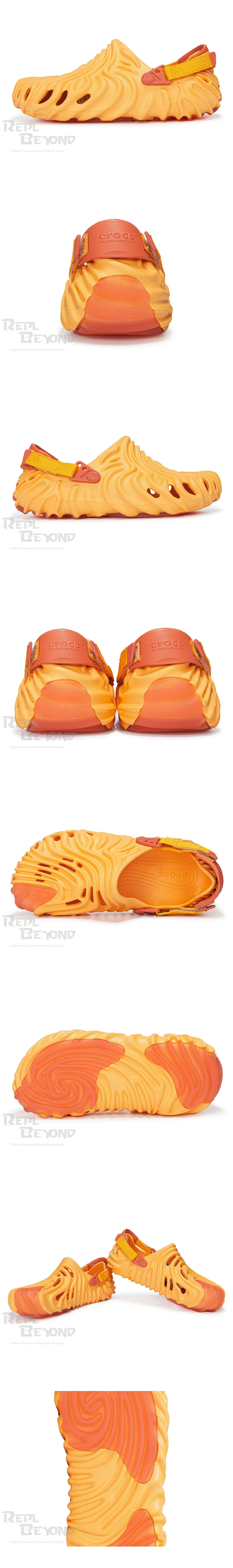 [CROCS] 크록스 x 살레헤 벰버리 폴렉스 클로그 오렌지 207393-837