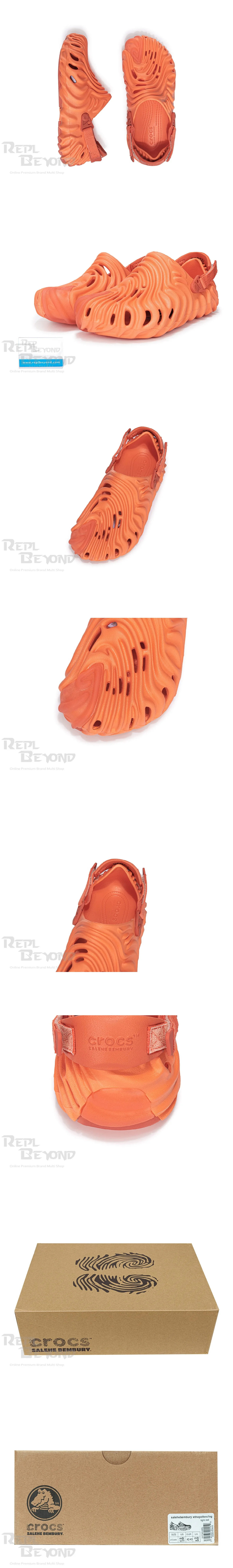 [CROCS] 크록스 x 살레헤 벰버리 폴렉스 클로그 라이트레드 207393-6RL