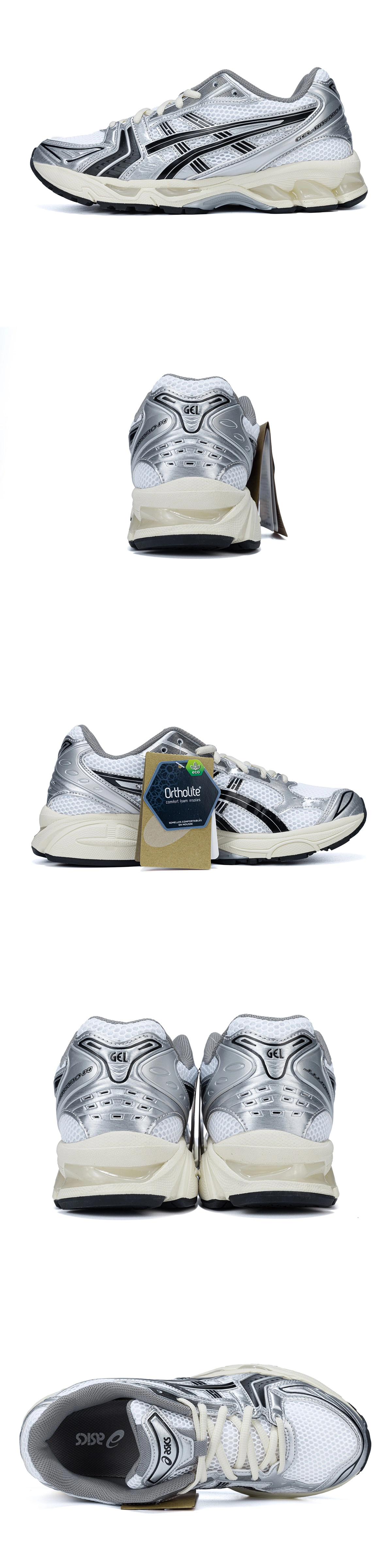 [ASICS] 아식스 x JJJ자운드 젤 카야노 14 실버 블랙 1201A457-101&nbsp;남녀공용 (PK)