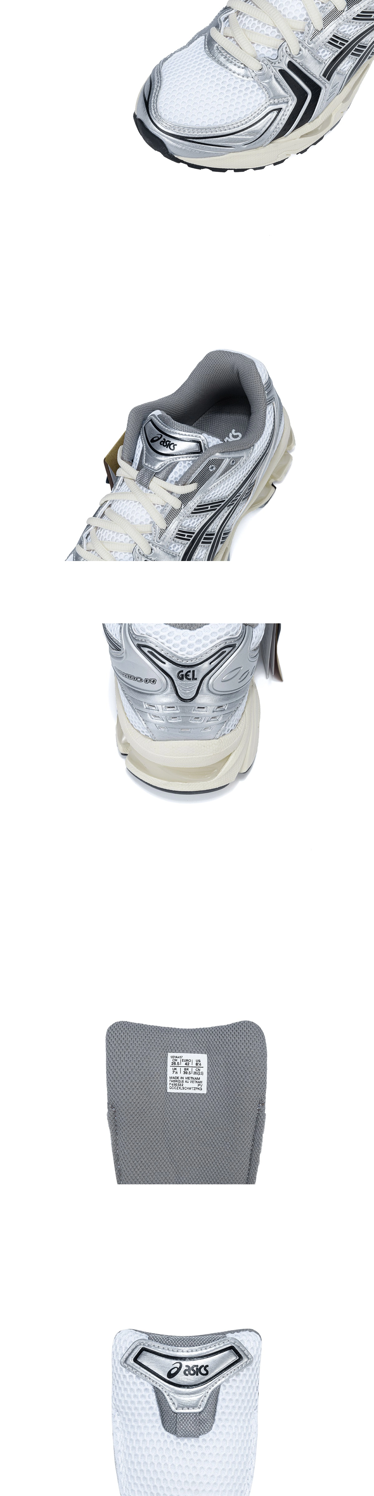 [ASICS] 아식스 x JJJ자운드 젤 카야노 14 실버 블랙 1201A457-101 남녀공용 (PK)