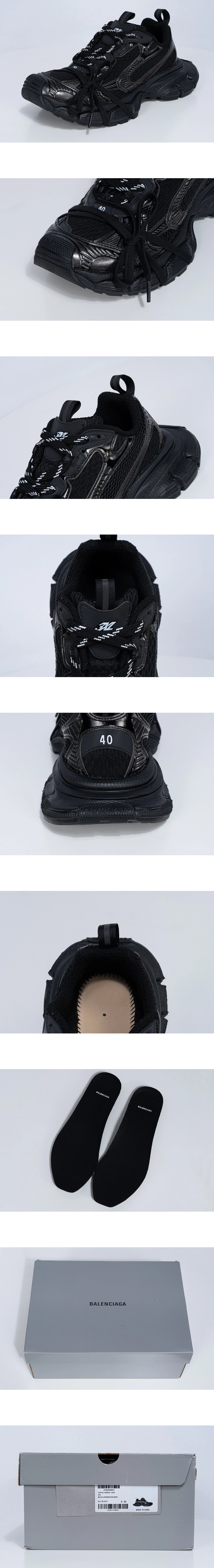 [BALENCIAGA] 정품급 발렌시아가 3XL 블랙 남녀공용 (CZ)