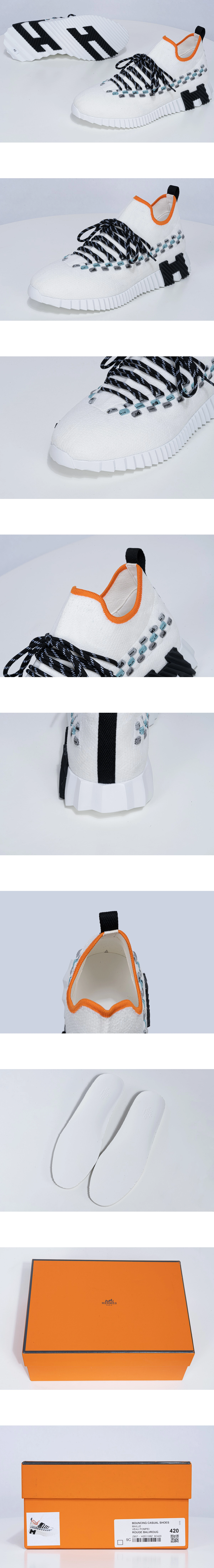 [HERMES] 에르메스 플렉스 스니커즈 H222910ZH91410 남녀공용(XY)