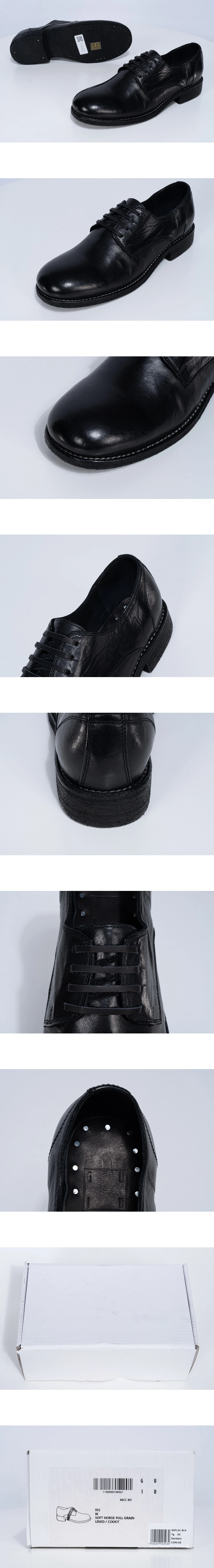 [GUIDI] 구이디 992X 홀스 풀 더비 슈즈 남녀공용 (EG)