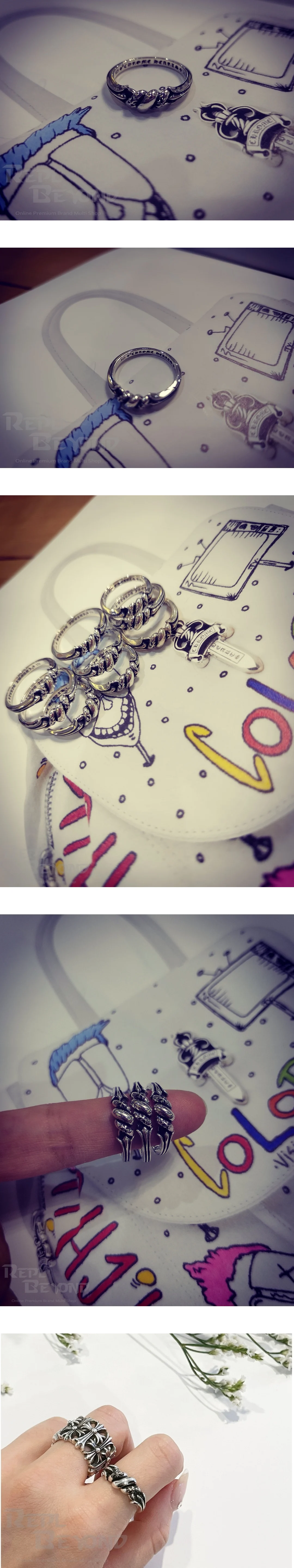 [CHROME HEARTS] 크롬하츠 트위스티드 링