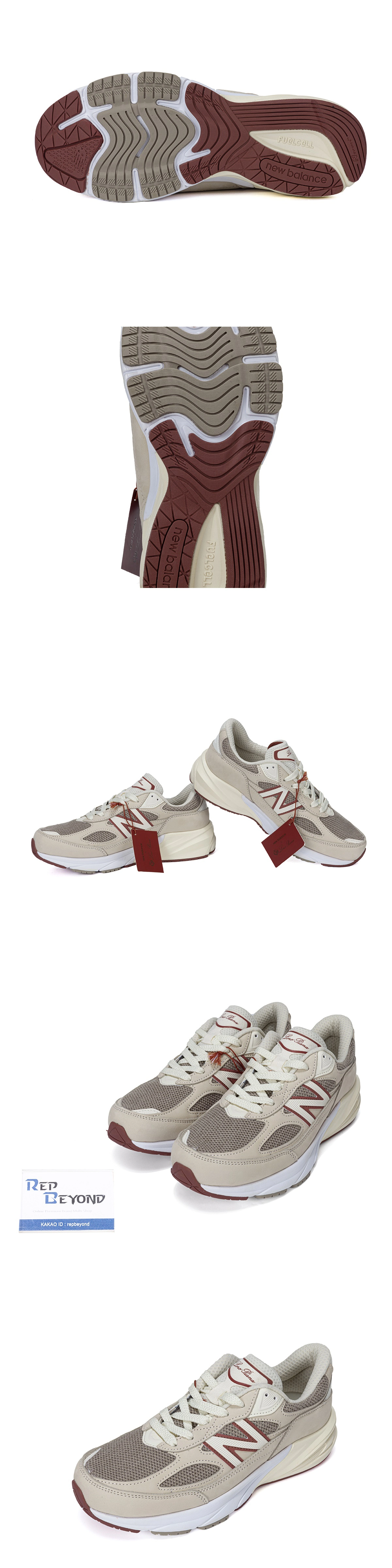 [NEW BALANCE] 뉴발란스 x 로로피아나 990v6 메이드 인 USA 크림 U990LO6 남녀공용 (ZH)