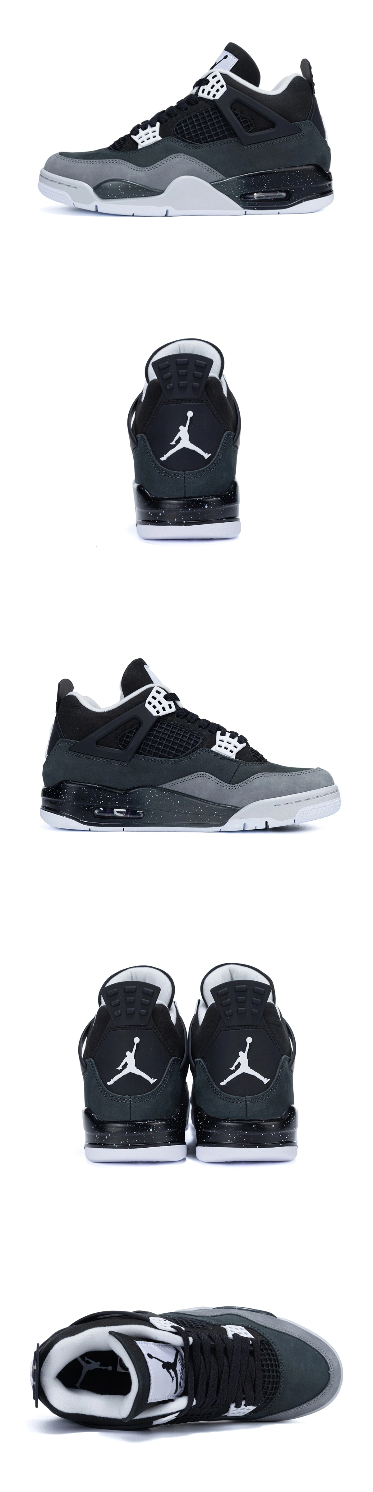 [AIR JORDAN] 에어조던 4 레트로 피어팩 2024 블랙 FQ8138-002 남녀공용 (OG)