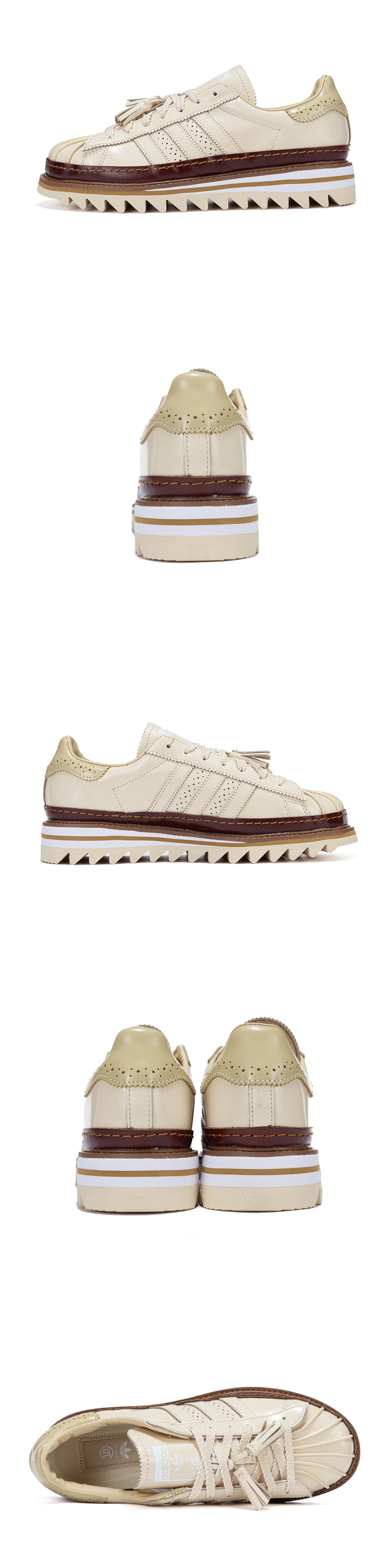 [Adidas] 아디다스 x 클랏 슈퍼스타 코어 베이지 남녀공용 (GOD)