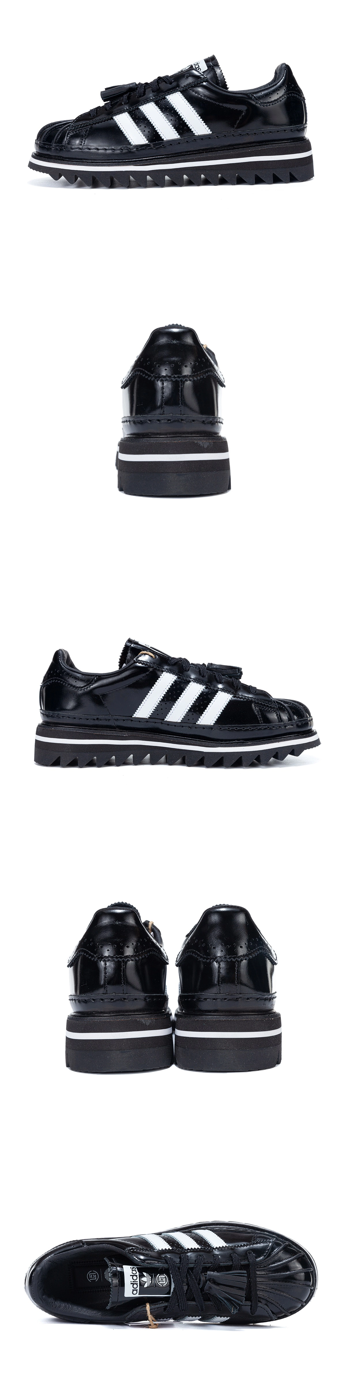 [Adidas] 아디다스 x 클랏 슈퍼스타 코어 블랙 IH5953 남녀공용 (GOD)