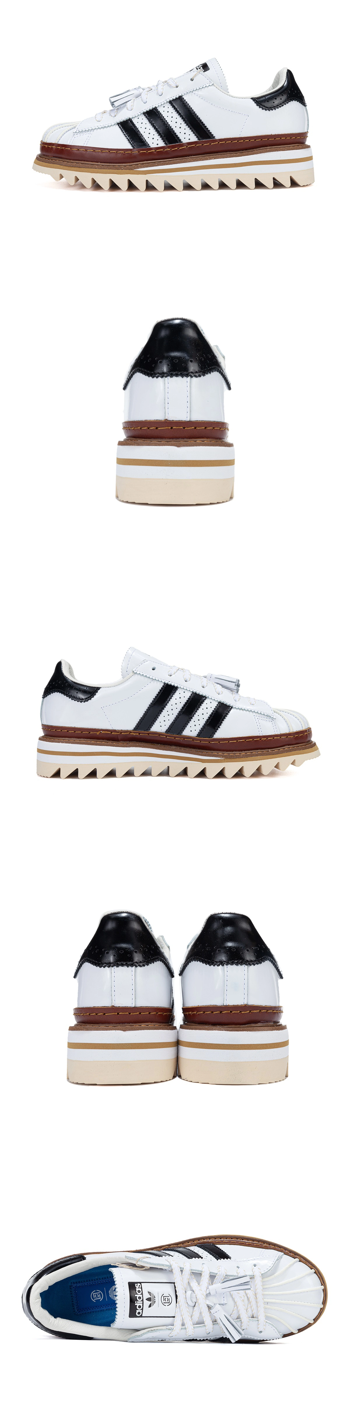 [Adidas] 아디다스 x 클랏 슈퍼스타 코어 화이트 IH3132 남녀공용(GOD)