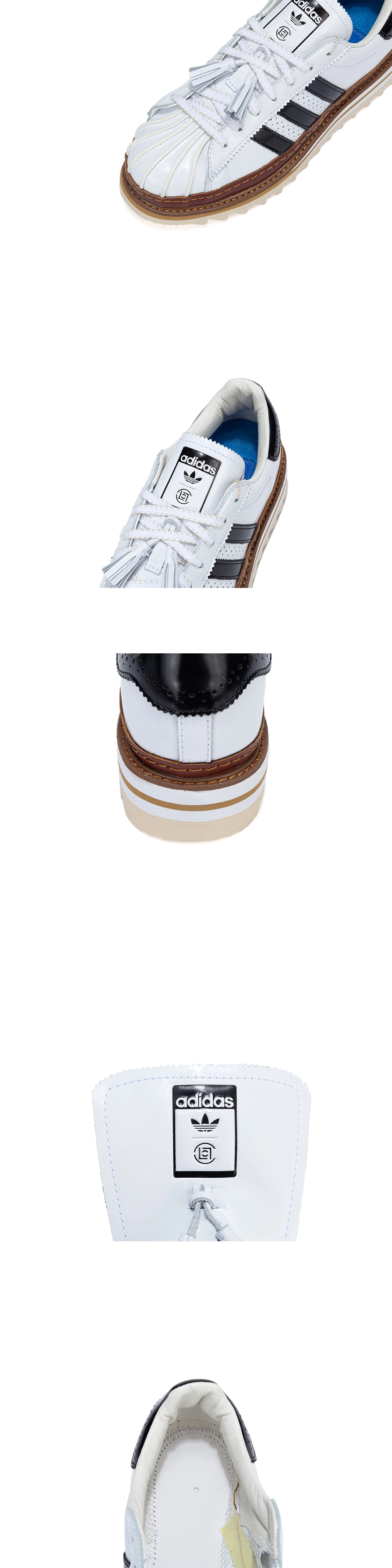 [Adidas] 아디다스 x 클랏 슈퍼스타 코어 화이트 IH3132 남녀공용(GOD)