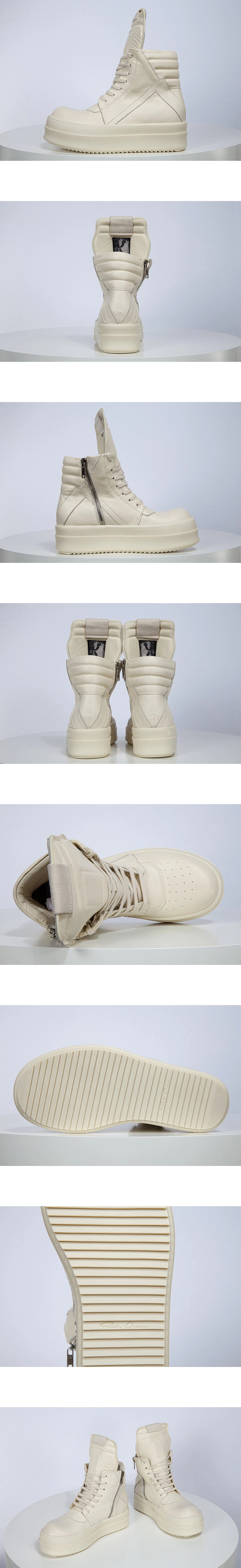 [Rick Owens] 릭 오웬스 콩코디언 메가 범퍼 지오바스켓 스니커즈 라이트핑크 남녀공용(EG)