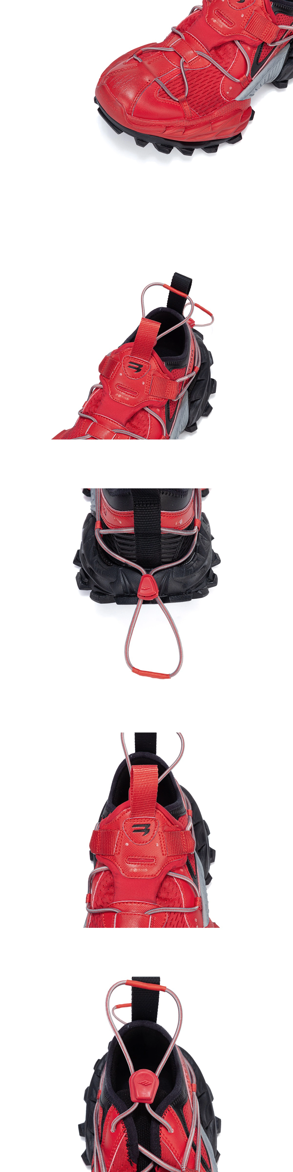 [BALENCIAGA] 발렌시아가 하이크 스니커즈 레드/블랙 804921WHIKE6010 남녀공용 (ZH)