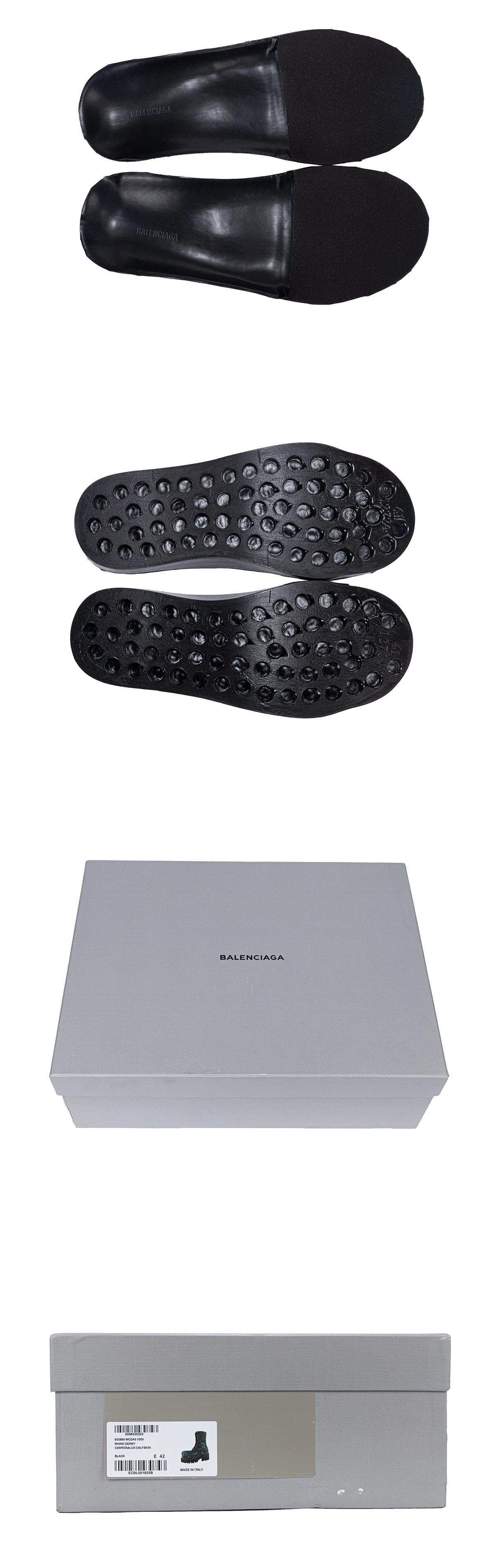 [BALENCIAGA] 발렌시아가 스톰퍼 부츠 블랙 805889W2H111000 남성용