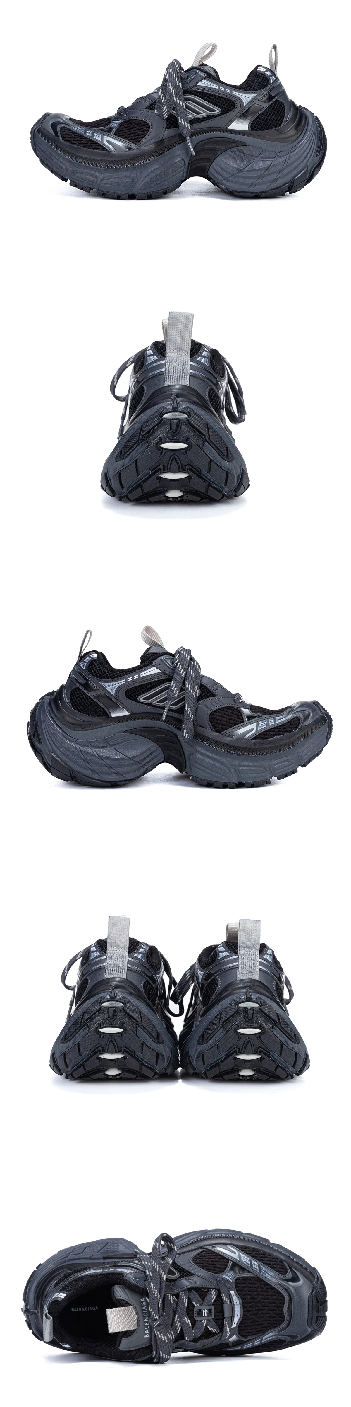 [BALENCIAGA] 발렌시아가 6XL 스니커즈 블랙 그레이 815859W2MV21012 남녀공용 (ZH)