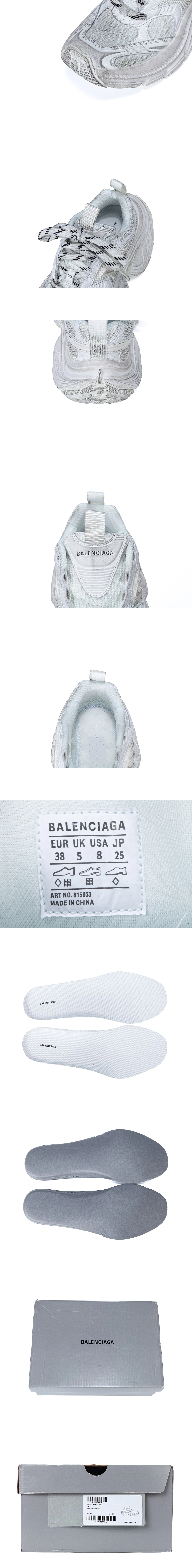 [BALENCIAGA] 발렌시아가 6XL 스니커즈 화이트 815859W2MV29000 남녀공용 (ZH)