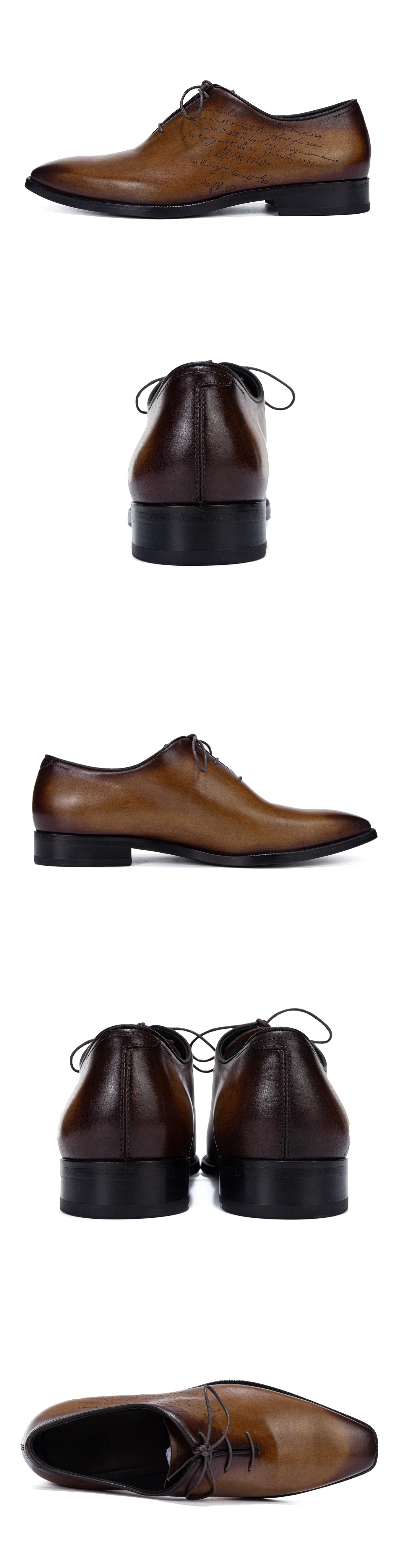 [BERLUTI] 벨루티 Alessandro D?mesure 스크리토 레더 옥스포드 S5863-V2 남성용