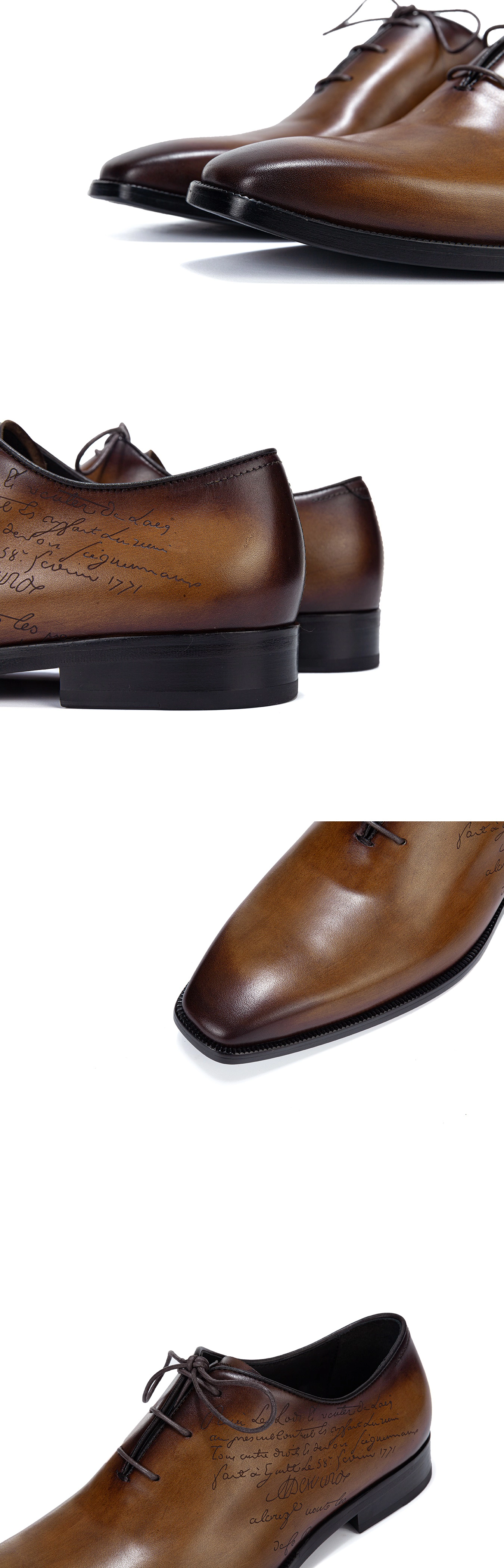 [BERLUTI] 벨루티 Alessandro D?mesure 스크리토 레더 옥스포드 S5863-V2 남성용