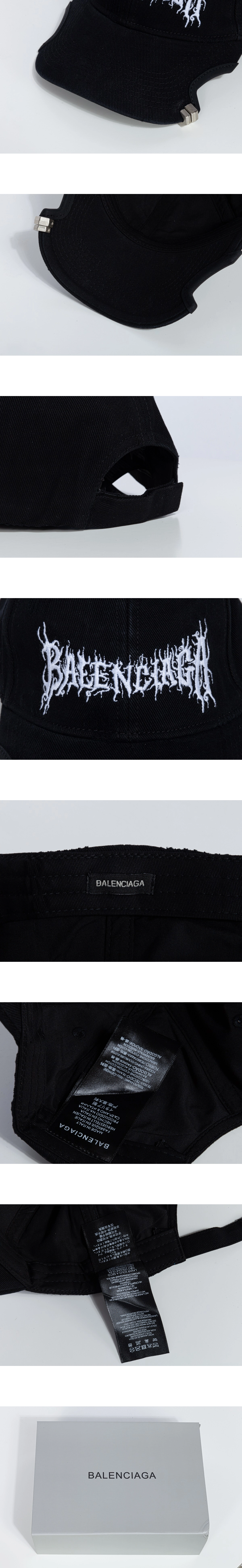 [BALENCIAGA] 발렌시아가 Diy 메탈 아웃라인 캡 남녀공용