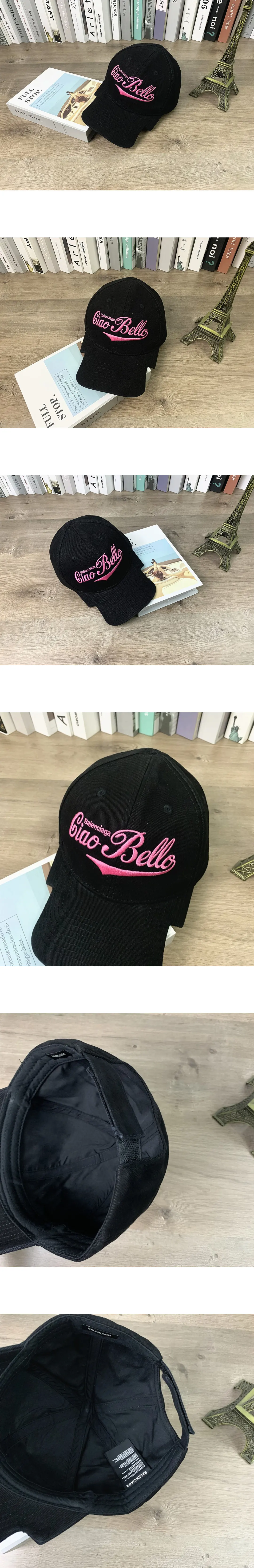 [BALENCIAGA] 발렌시아가 차오 벨로 배이스볼캡 블랙 남녀공용