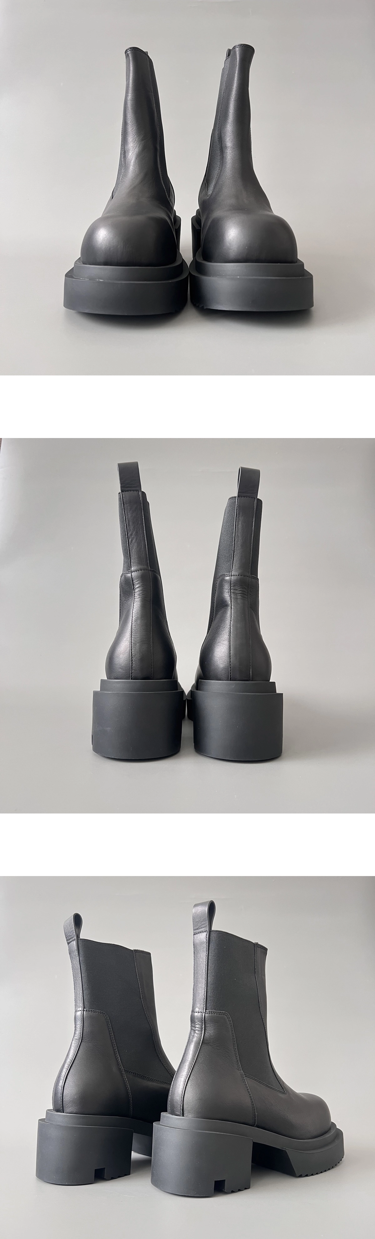 [RICK OWENS] 릭오웬스 BEATLE BOGUN 레더 부츠 남녀공용