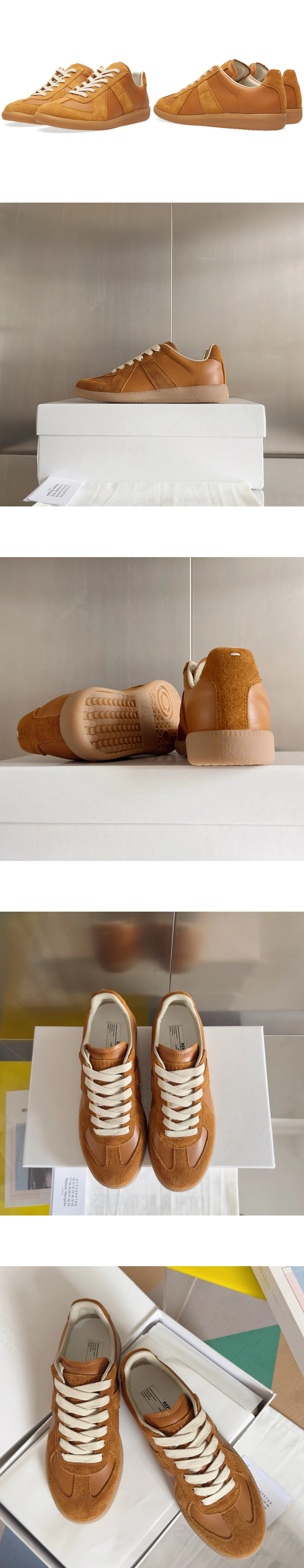 [MAISON MARGIELA] 마르지엘라 Replica 스니커즈 브라운 남녀공용