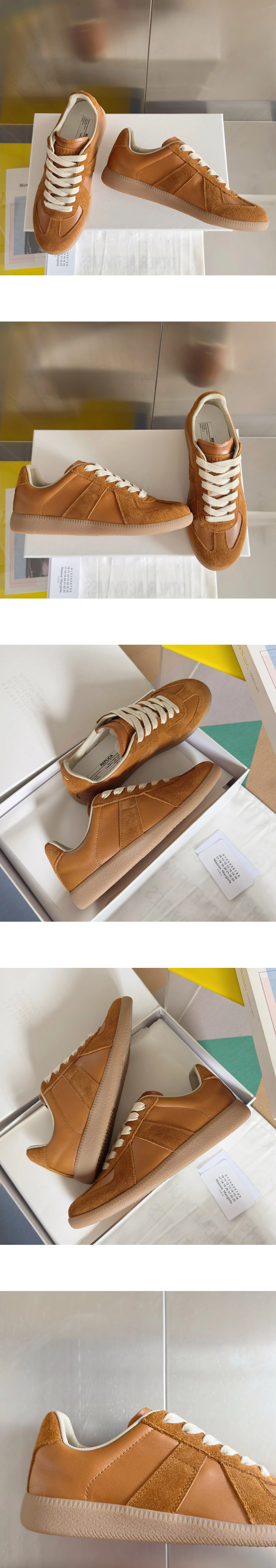 [MAISON MARGIELA] 마르지엘라 Replica 스니커즈 브라운 남녀공용