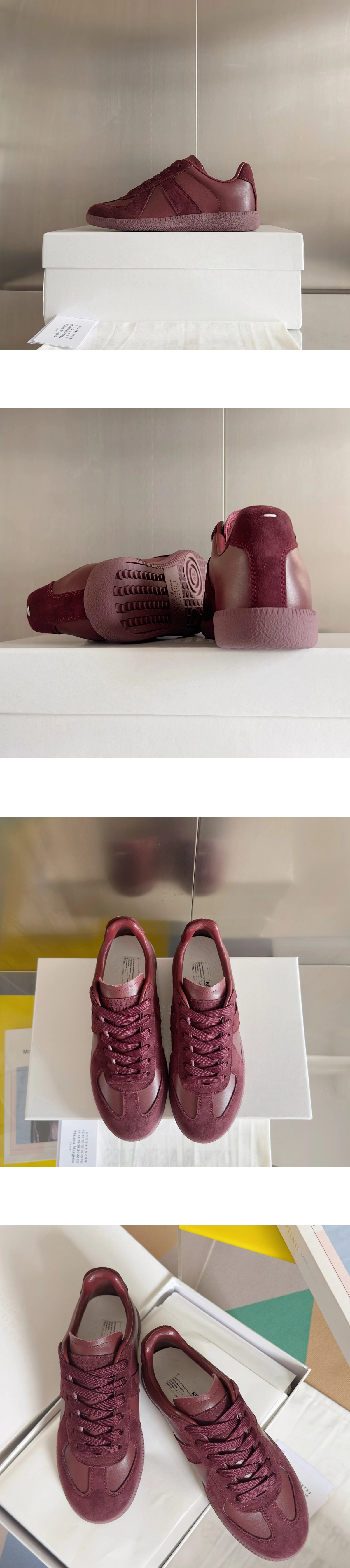 [MAISON MARGIELA] 마르지엘라 Replica 스니커즈 버건디 남녀공용