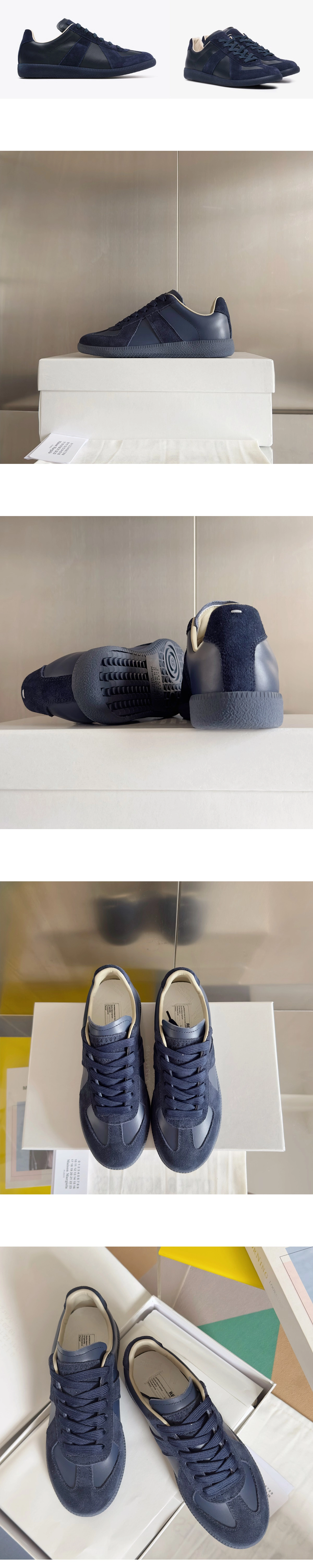 [MAISON MARGIELA] 마르지엘라 Replica 스니커즈 네이비 남녀공용