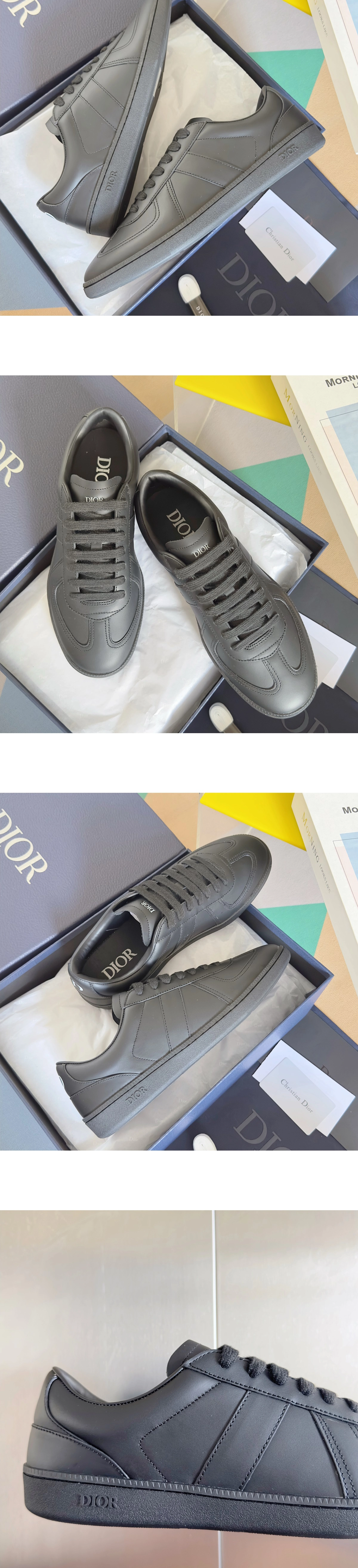 [DIOR] 디올 B01 Matchpoint 스니커즈 블랙 3SN328ZQR_H900 남녀공용