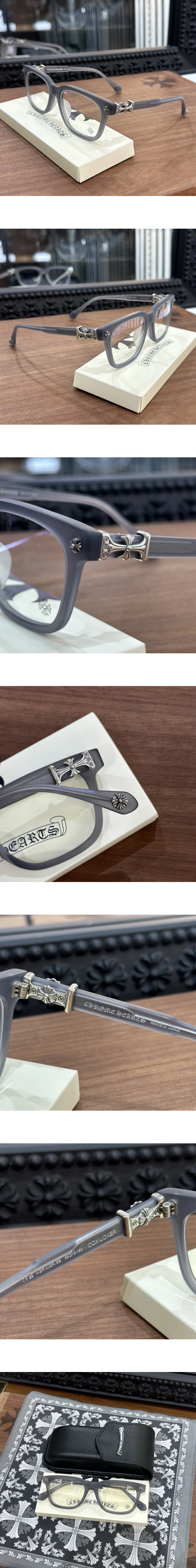 [Chrome Hearts] 크롬하츠 Cox Ucker 안경테 남녀공용