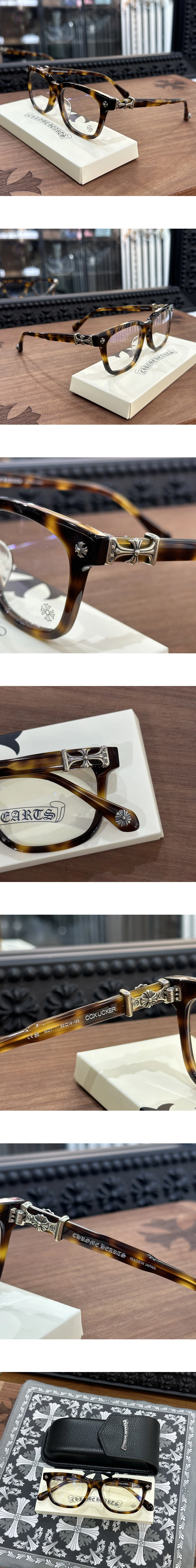 [Chrome Hearts] 크롬하츠 Cox Ucker 안경테 남녀공용