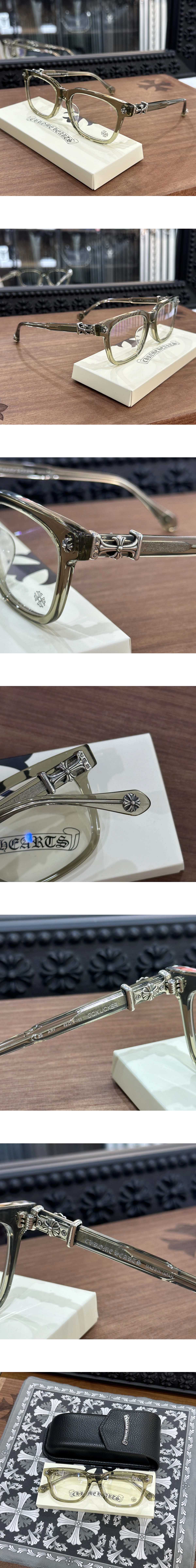 [Chrome Hearts] 크롬하츠 Cox Ucker 안경테 남녀공용