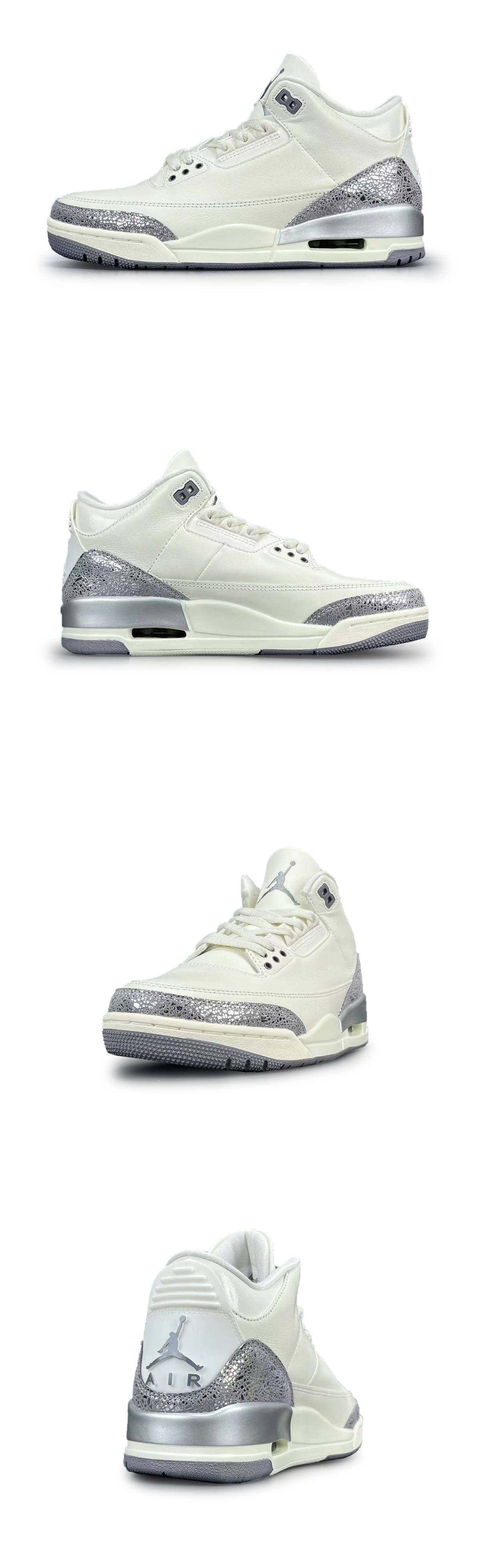 [AIR JORDAN] 에어조던3 레트로 세일 앤 시멘트 그레이 CK9246-100 남녀공용 (OG)