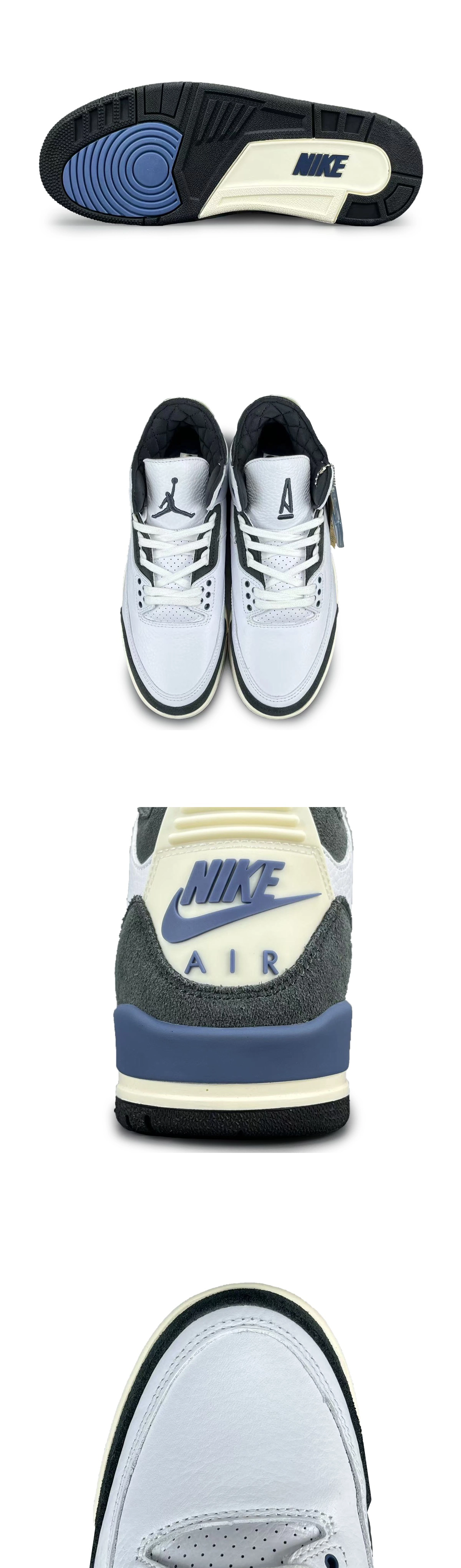 [AIR JORDAN] 에어조던3 x A Ma Maniere 레트로 화이트 HV8571-100 남녀공용 (OG)