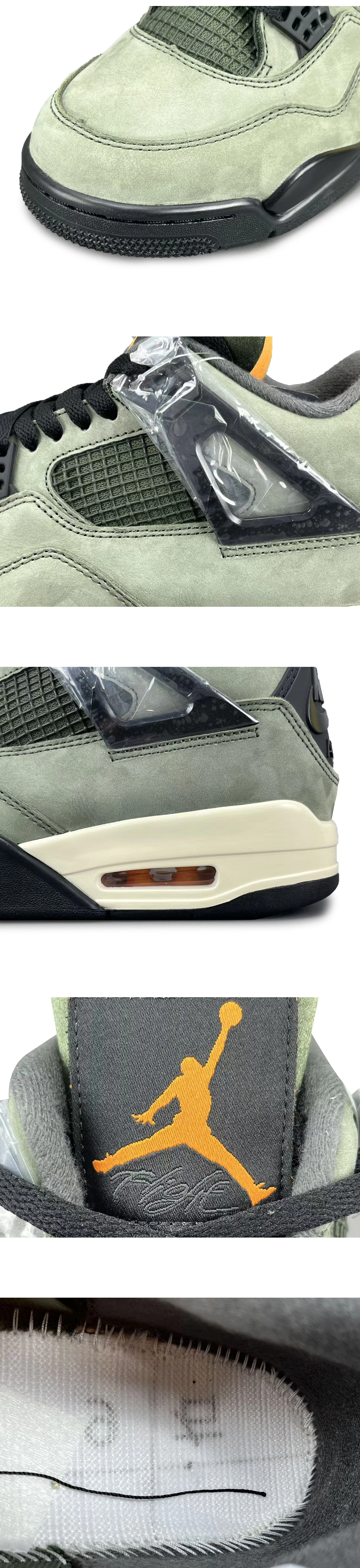 [AIR JORDAN] 에어조던4 레트로 언디핏 다크그린블랙 IB1519-200 남녀공용 (OG)