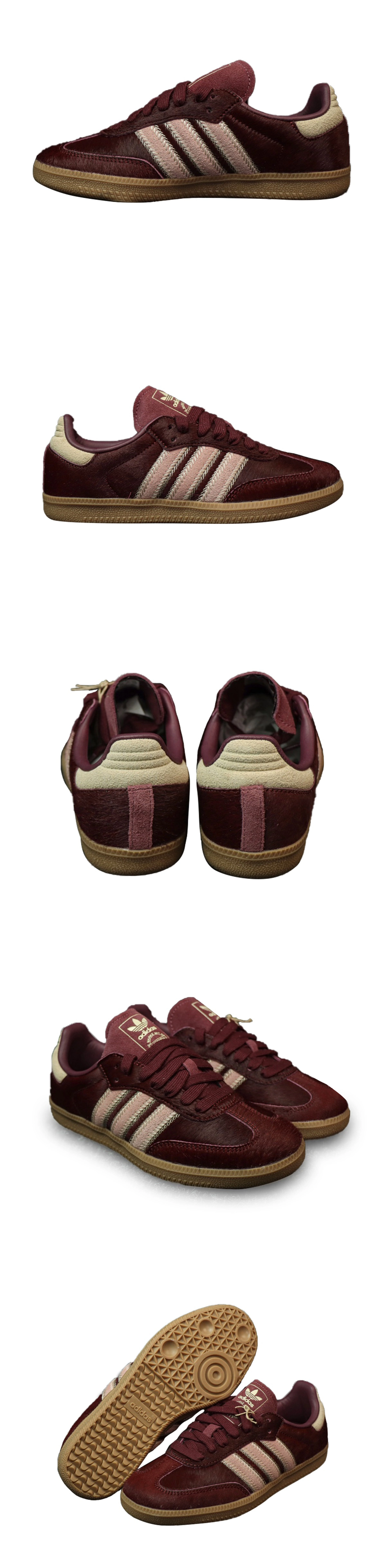 [Adidas] 아디다스 삼바 OG 마룬 샌드 스트라타 JP5330 여성용 (K)