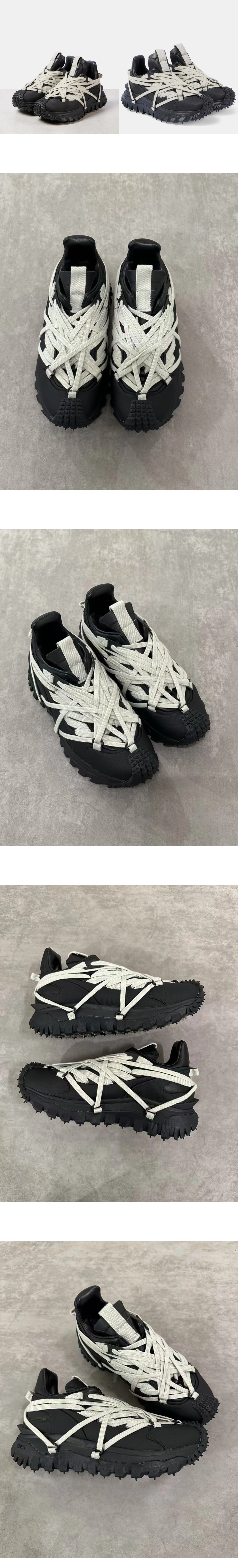 [Rick Owens] 릭 오웬스 x 몽클레르 지니어스 트레일그립 메갈레이스 스니커즈 남녀공용 (EG)
