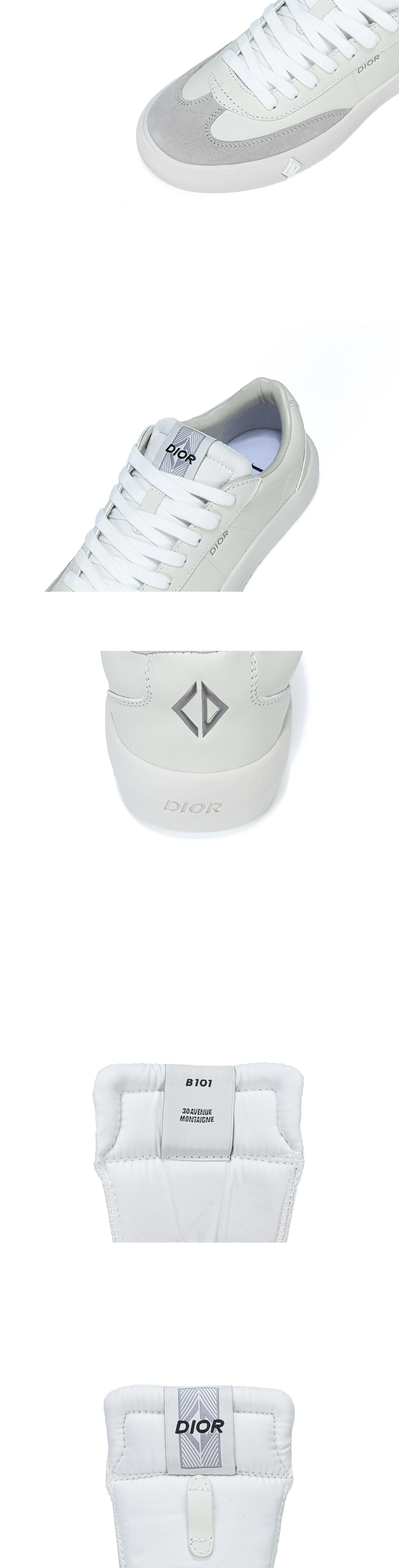 [DIOR] 디올 B101 스니커즈 베이지 3SN285ZRH_H068 남성용
