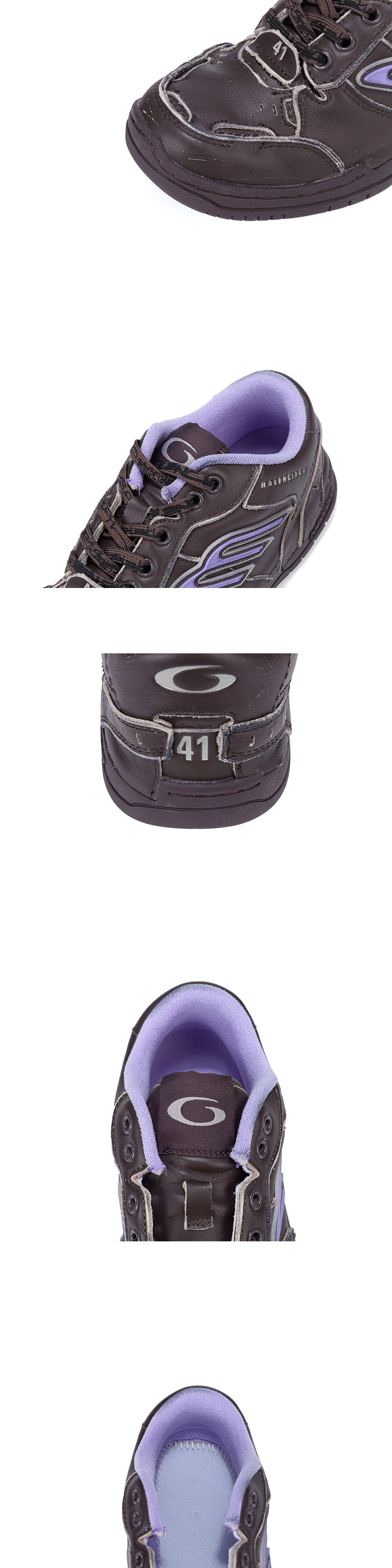[BALENCIAGA] 발렌시아가 햄튼스 미디엄 원아웃 스니커즈 그레이 841765WCURB1180 남녀공용 (OK)