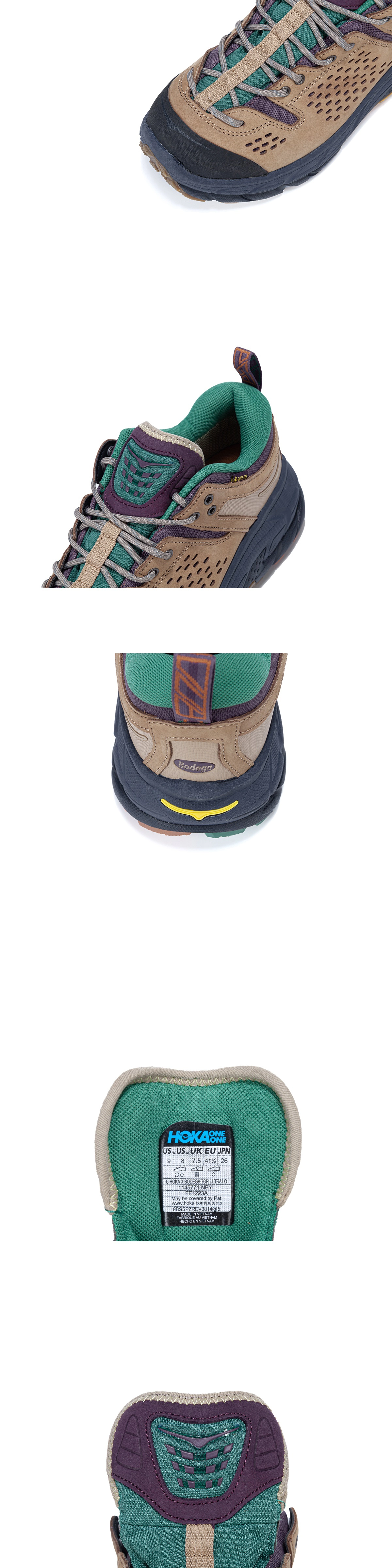 [HOKA] 호카 x 보데가 토르 울트라 로우 내츄럴 블레이징 옐로우 남녀공용 (FO)