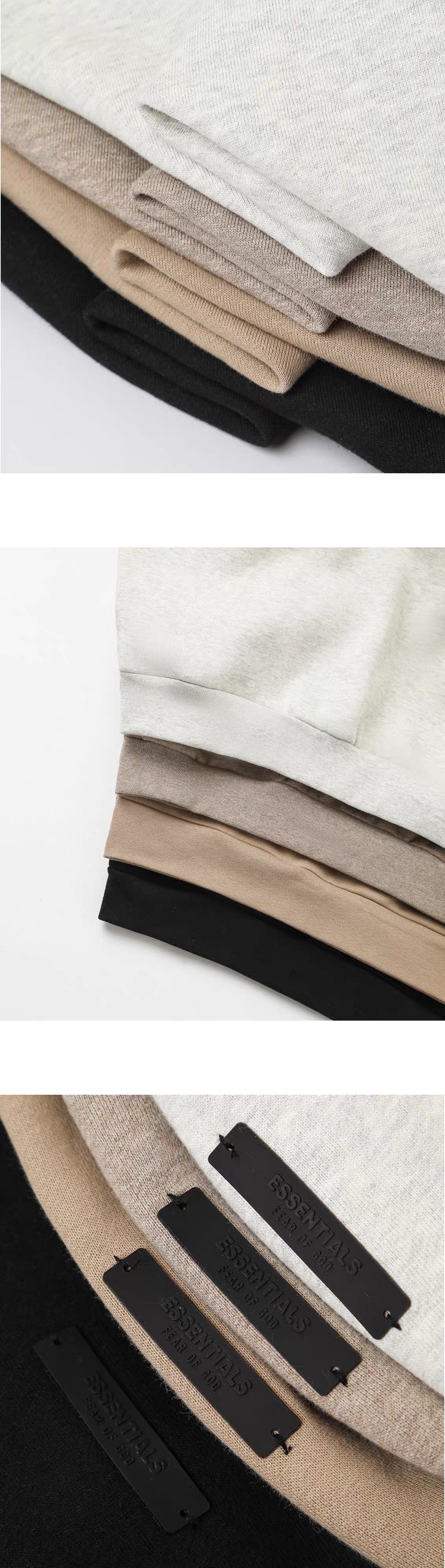 [FEAR OF GOD] 남성 피어오브갓 에센셜 홀리데이 코어 플리스 후드티